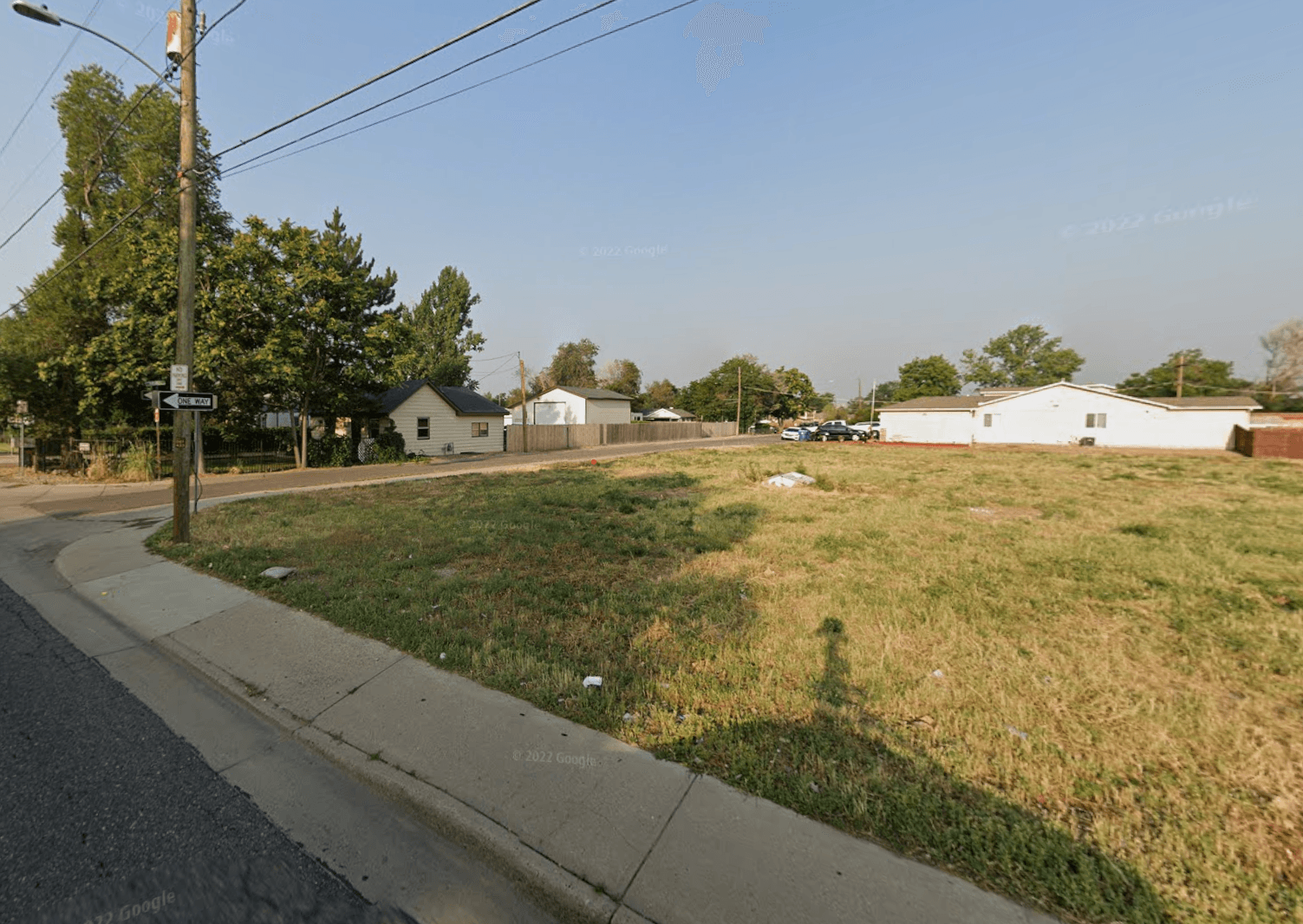Google location view for North Monaco Place